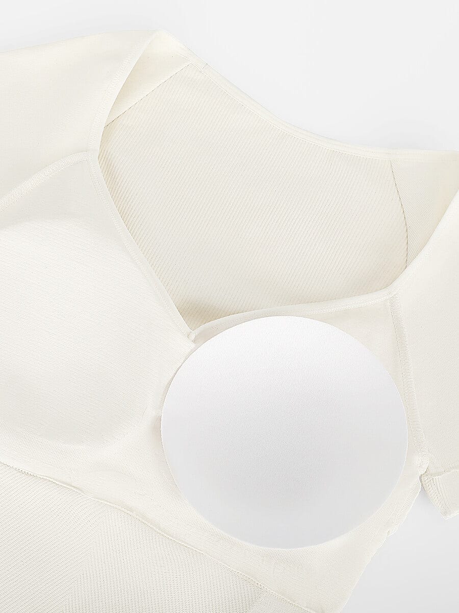 Eco-friendly Seamless Super Strong Chest Support Shapewear Bodysuit