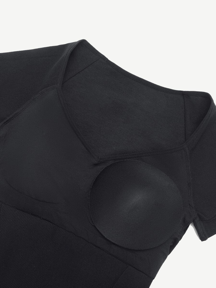 Eco-friendly Seamless Super Strong Chest Support Shapewear Bodysuit