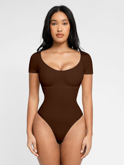 Eco-friendly Seamless Super Strong Chest Support Shapewear Bodysuit