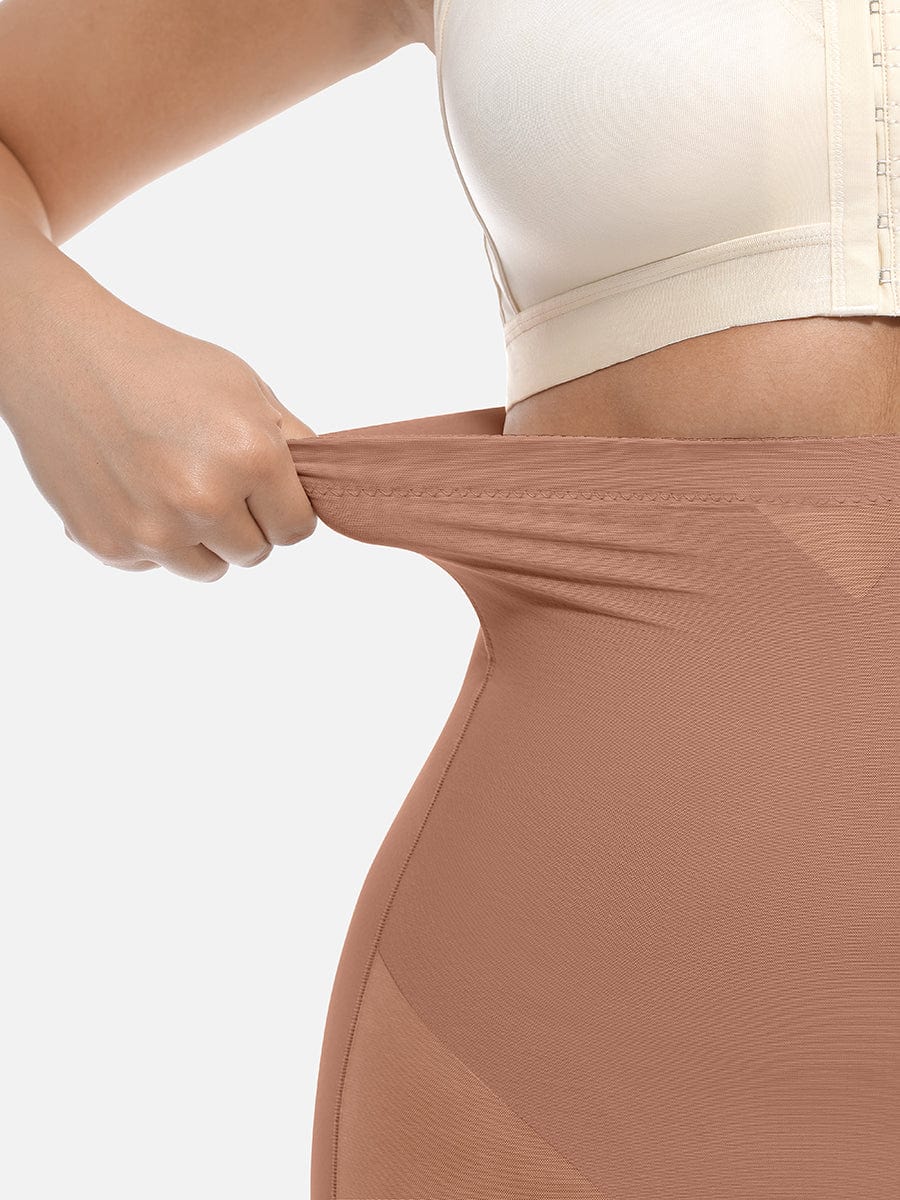 High-Waisted Butt Lift & Slimming Mid-Thigh Shaper Shorts