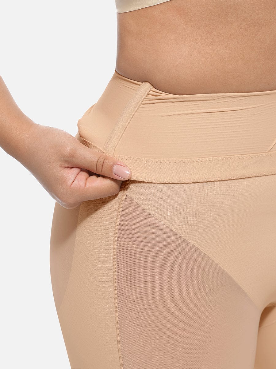 High-Waisted Butt Lift & Slimming Mid-Thigh Shaper Shorts