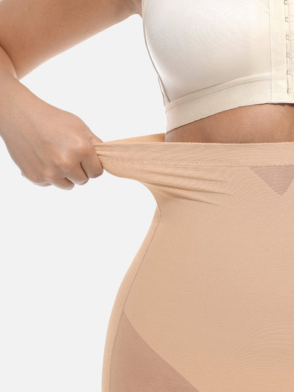 High-Waisted Butt Lift & Slimming Mid-Thigh Shaper Shorts