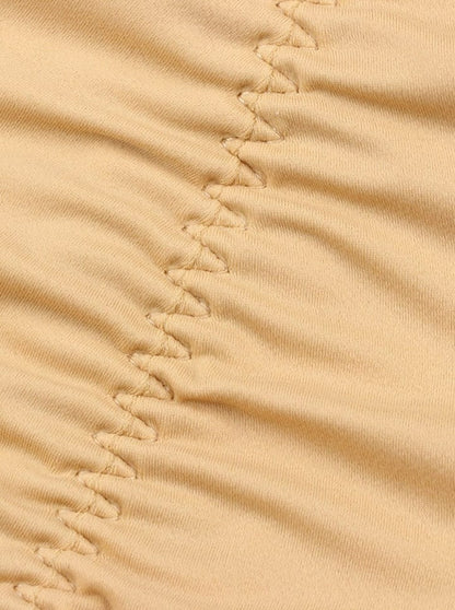 High-Waist Tummy Control Shapewear with 2 Removable Hip Pads
