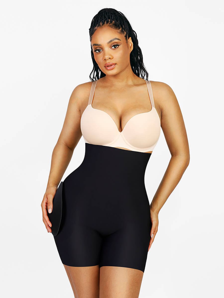 High Waisted Air Slim Butt Lifter with Removable Hip Pads