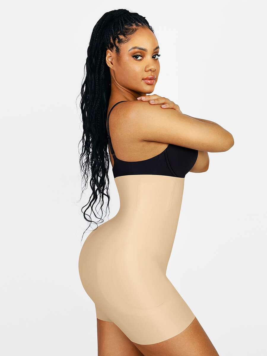 High Waisted Air Slim Butt Lifter with Removable Hip Pads