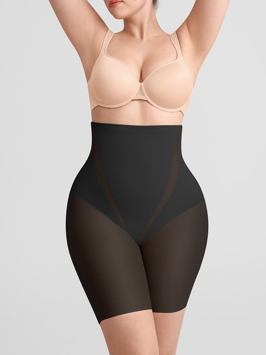 Traceless Shapewear Shorts Tummy Control Butt Lifter Thigh Slimming