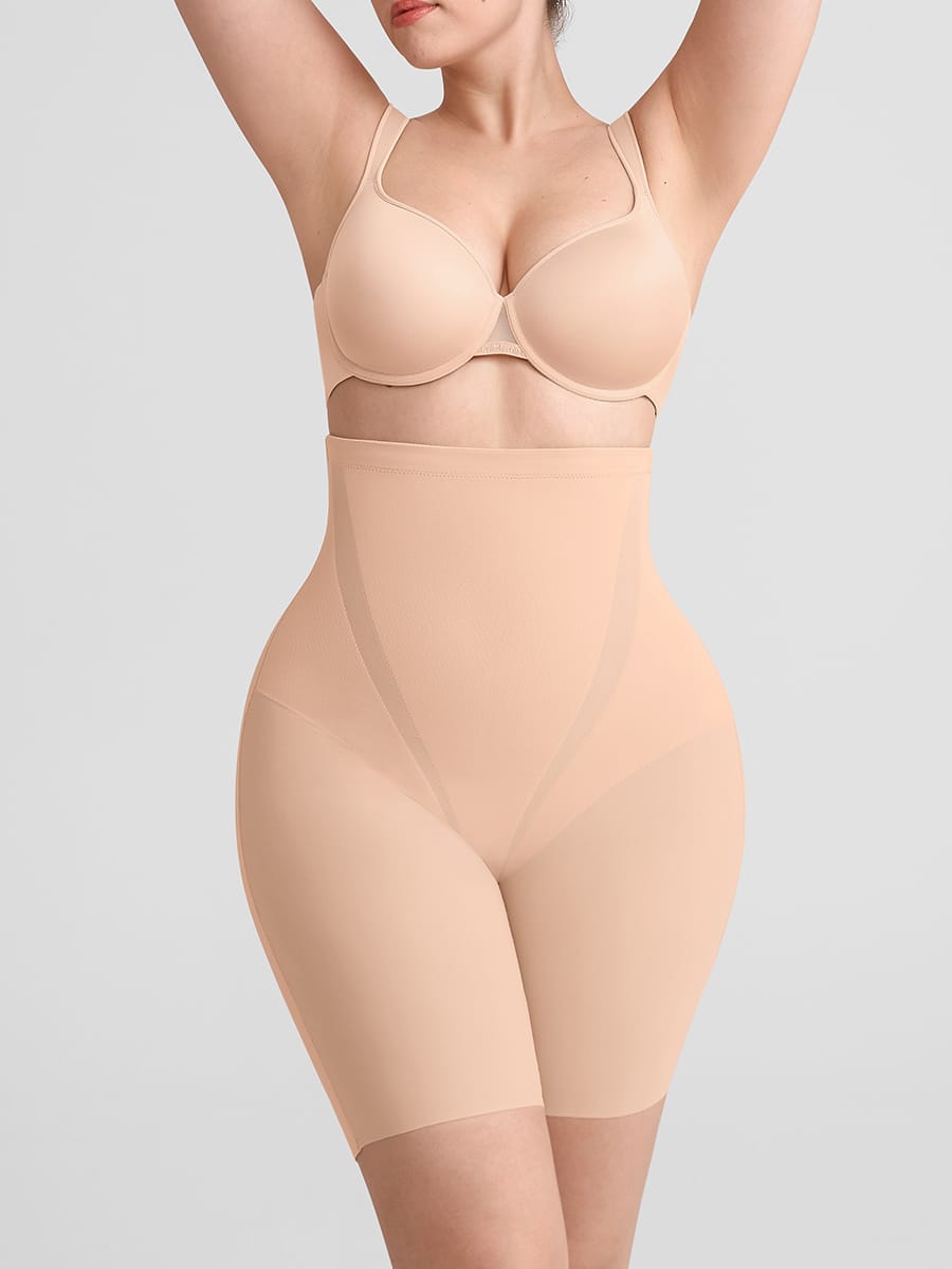 Traceless Shapewear Shorts Tummy Control Butt Lifter Thigh Slimming