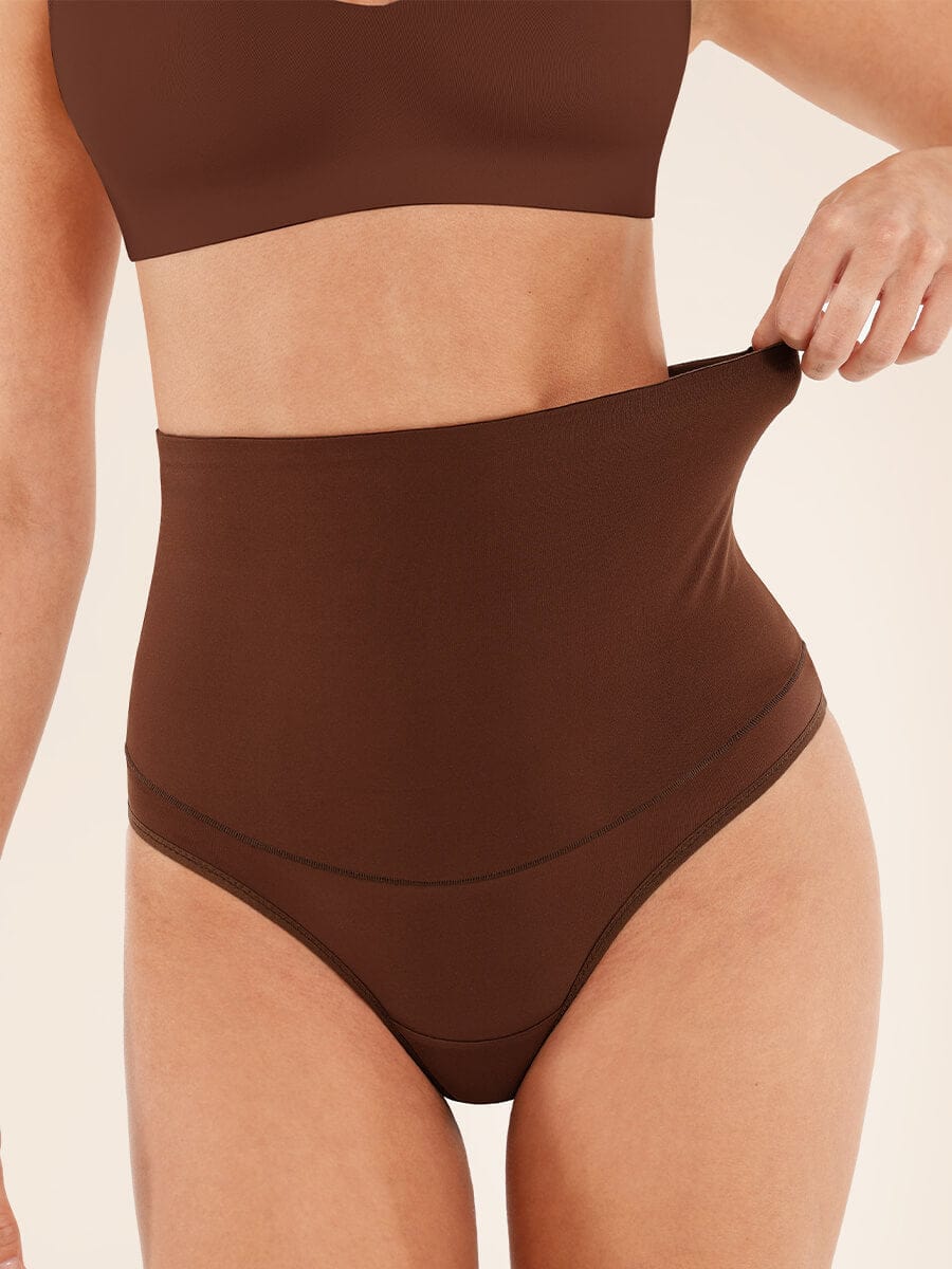 UNIKA high-waist sculpting thong